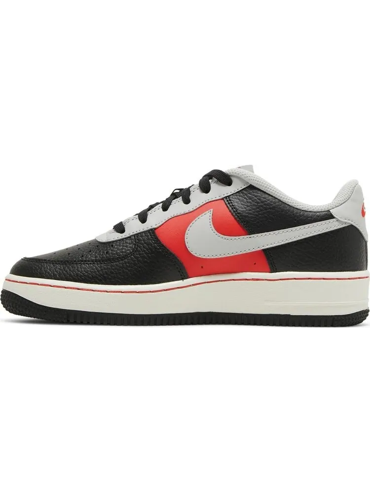 Кроссовки Nike NBA x Air Force 1 '07 LV8 EMB GS '75th Anniversary - Trail Blazers' — изображение 3 из 8, черный