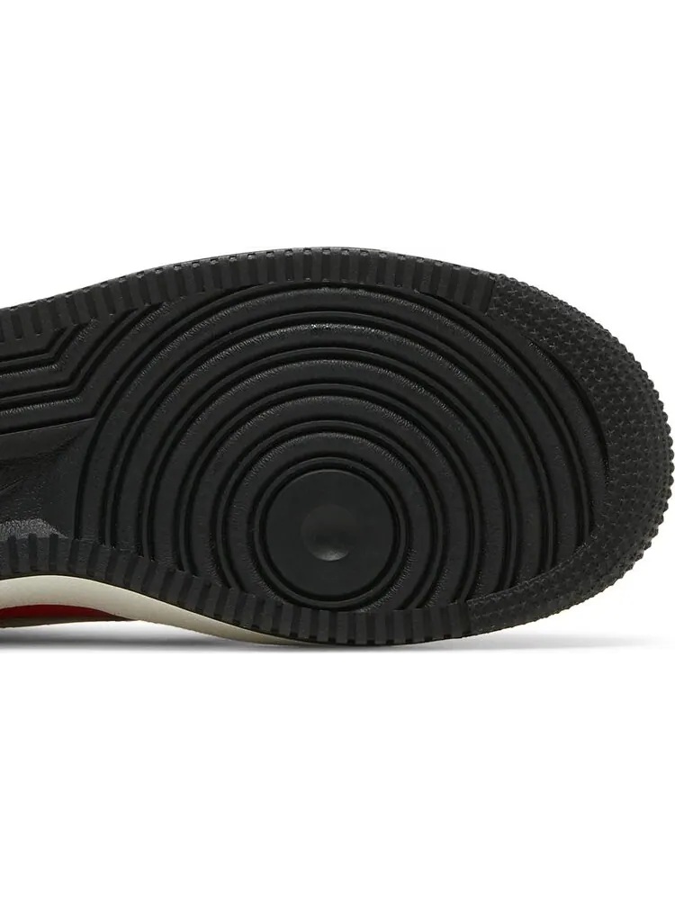 Кроссовки Nike NBA x Air Force 1 '07 LV8 EMB GS '75th Anniversary - Trail Blazers' — изображение 5 из 8, черный