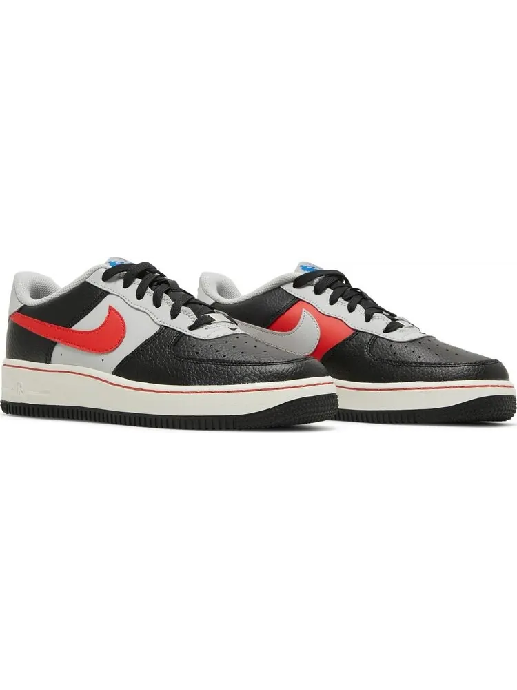 Кроссовки Nike NBA x Air Force 1 '07 LV8 EMB GS '75th Anniversary - Trail Blazers' — изображение 8 из 8, черный