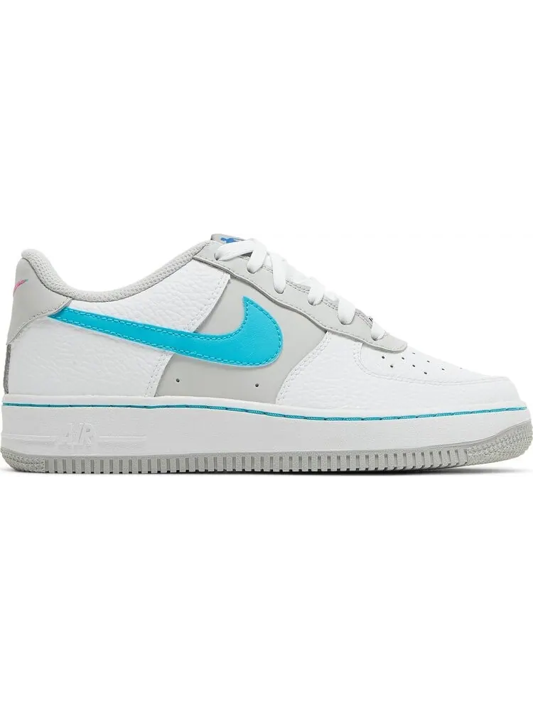 Кроссовки Nike NBA x Air Force 1 '07 LV8 EMB GS '75th Anniversary - Spurs' — изображение 1 из 8, синий