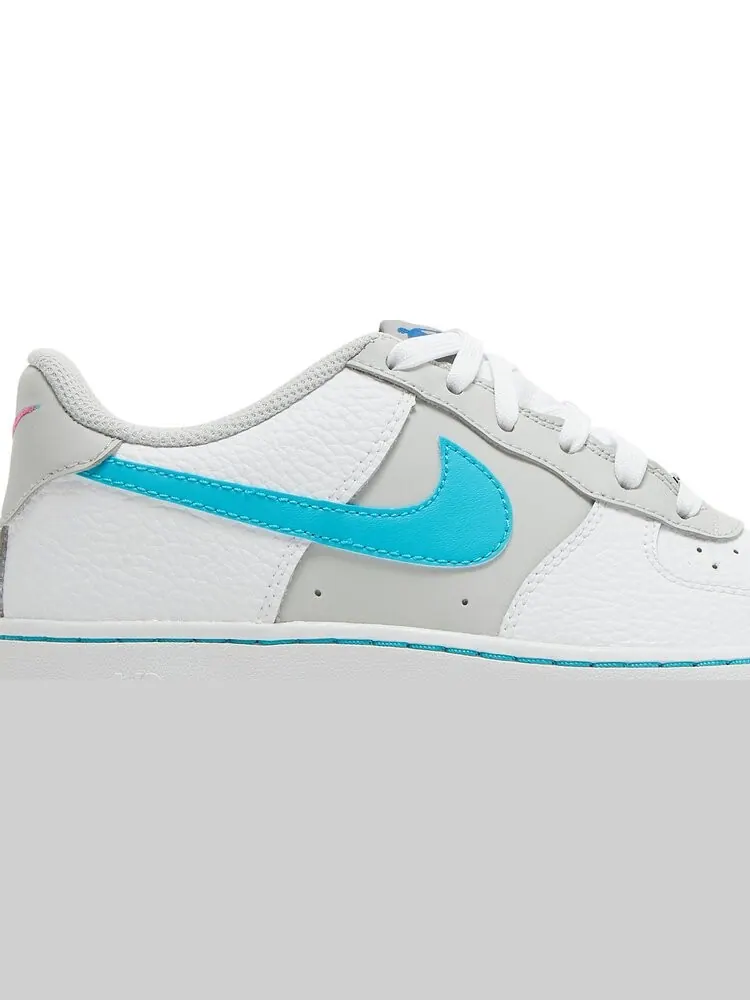 Кроссовки Nike NBA x Air Force 1 '07 LV8 EMB GS '75th Anniversary - Spurs' — изображение 2 из 8, синий