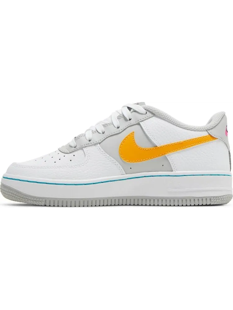 Кроссовки Nike NBA x Air Force 1 '07 LV8 EMB GS '75th Anniversary - Spurs' — изображение 3 из 8, синий