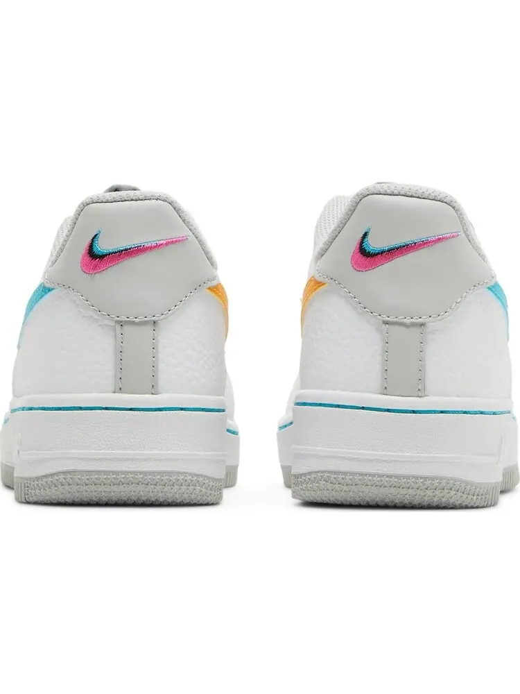 Кроссовки Nike NBA x Air Force 1 '07 LV8 EMB GS '75th Anniversary - Spurs' — изображение 6 из 8, синий