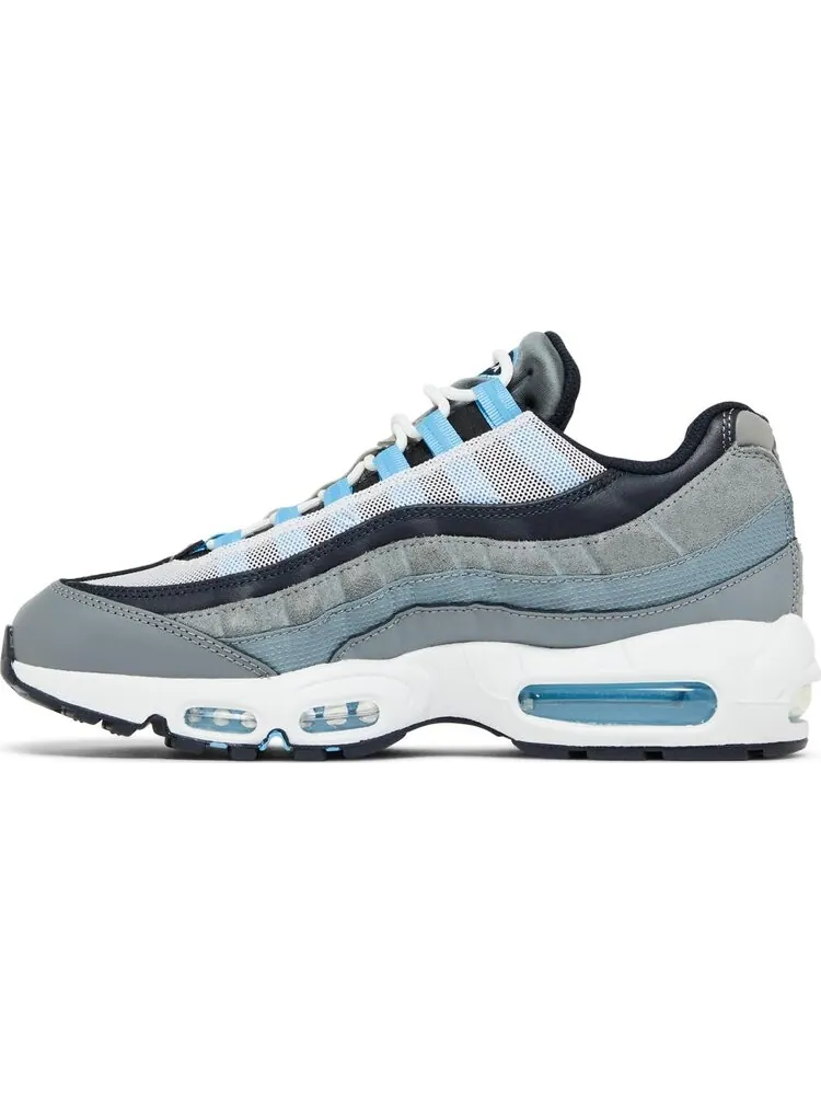 Кроссовки Air Max 95 'Cool Grey University Blue' — изображение 3 из 4, серый