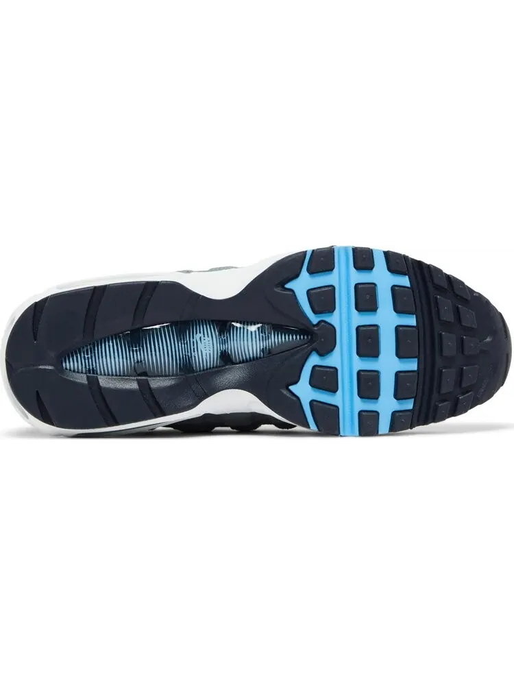 Кроссовки Air Max 95 'Cool Grey University Blue' — изображение 4 из 4, серый