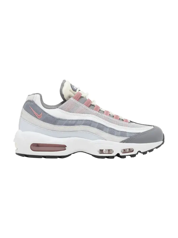 Кроссовки Nike Air Max 95 'Red Stardust' — изображение 1 из 9, серый/красный/белый