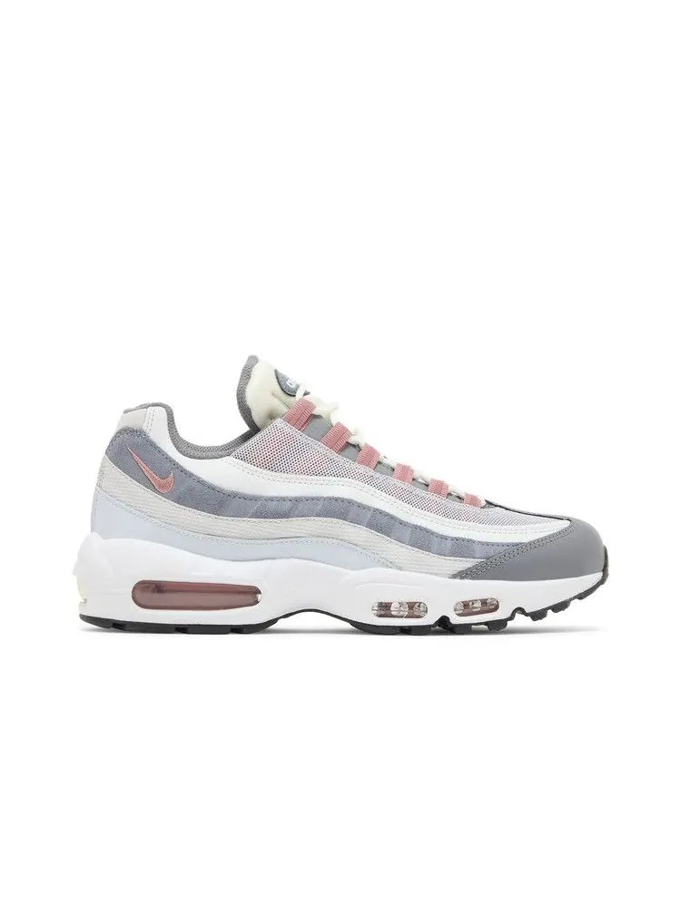 Кроссовки Nike Air Max 95 'Red Stardust' — изображение 2 из 9, серый/красный/белый
