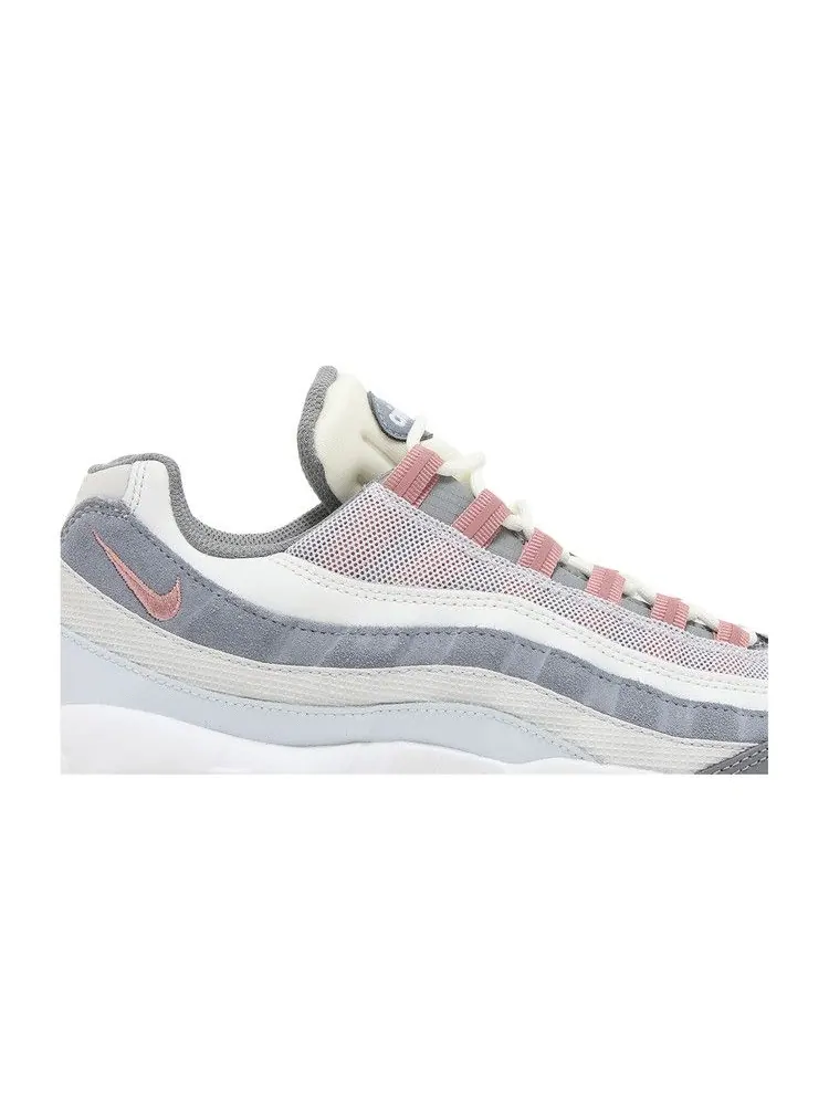 Кроссовки Nike Air Max 95 'Red Stardust' — изображение 3 из 9, серый/красный/белый