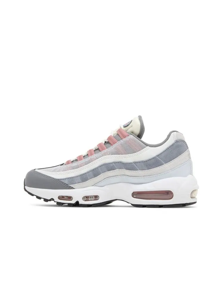 Кроссовки Nike Air Max 95 'Red Stardust' — изображение 4 из 9, серый/красный/белый