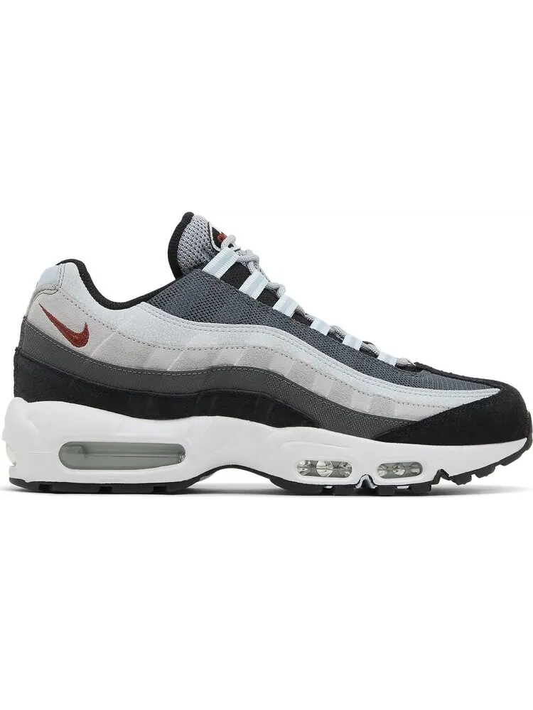 Кроссовки Air Max 95 'Wolf Grey Rugged Orange' — изображение 1 из 4, серый