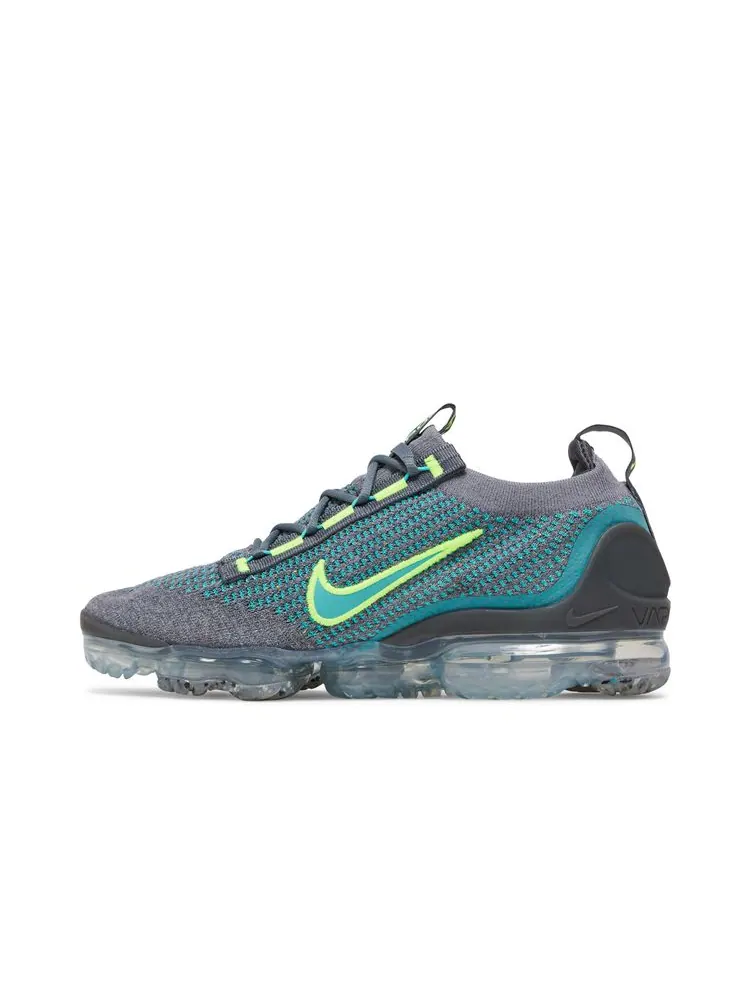 Кроссовки Air VaporMax 2021 Flyknit 'Grey Teal' — изображение 3 из 8, серый