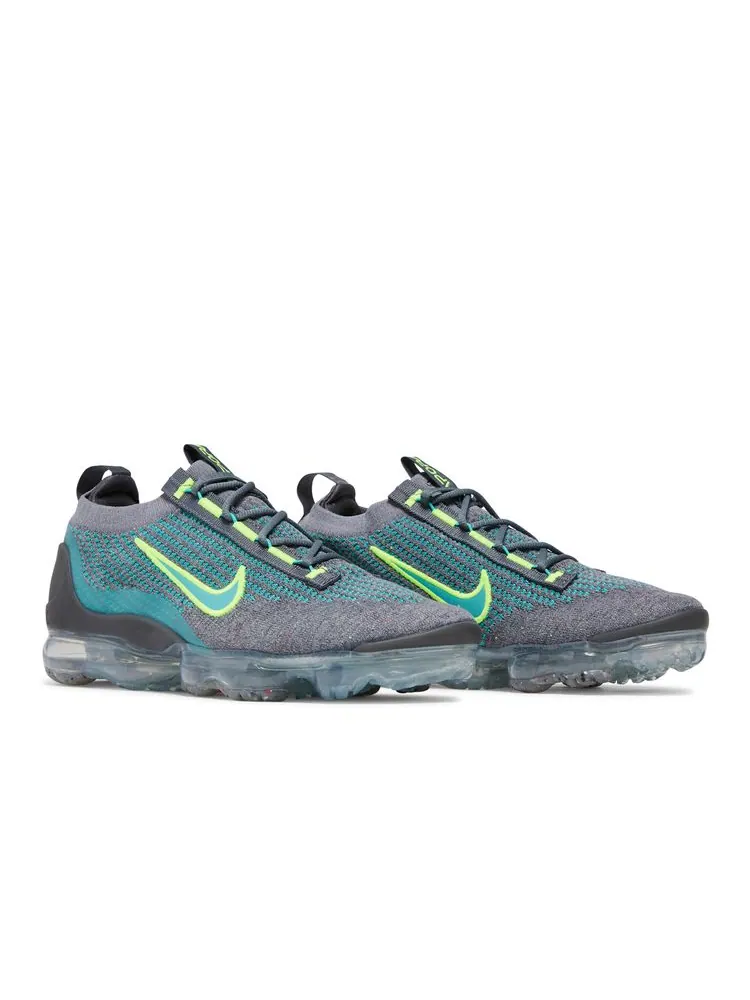 Кроссовки Air VaporMax 2021 Flyknit 'Grey Teal' — изображение 8 из 8, серый