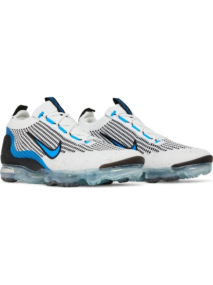 Кроссовки Nike Air VaporMax 2021 Flyknit 'White Photo Blue' — изображение 8 из 8, белый