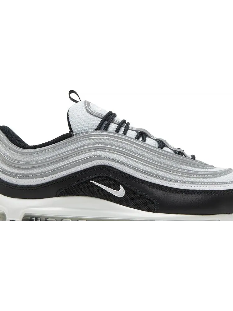 Кроссовки Nike Air Max 97 'Black Metallic Silver' — изображение 2 из 8, черный