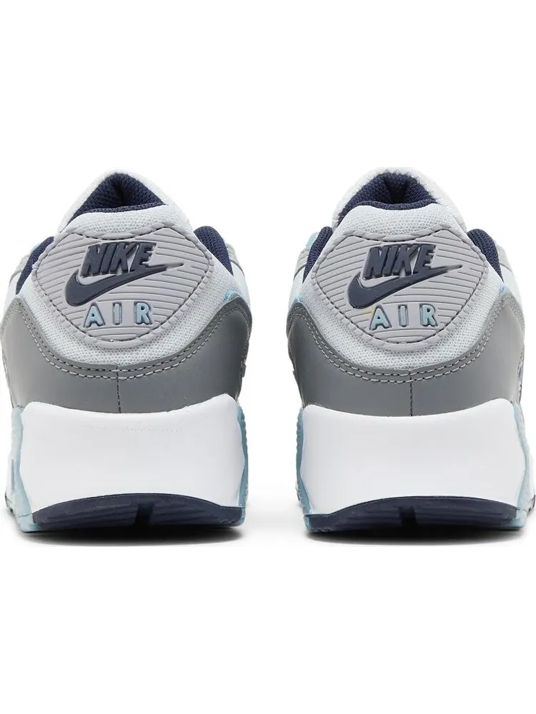 Кроссовки Nike Air Max 90 'Pure Platinum Worn Blue' — изображение 6 из 8, серый