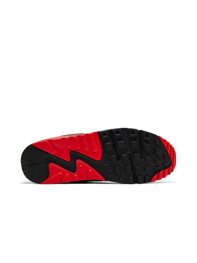 Кроссовки Nike Air Max 90 'Iron Grey Fire Red' — изображение 5 из 9