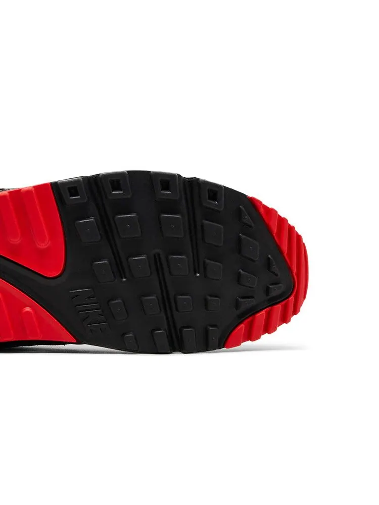 Кроссовки Nike Air Max 90 'Iron Grey Fire Red' — изображение 6 из 9