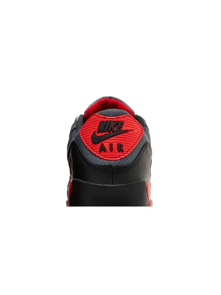 Кроссовки Nike Air Max 90 'Iron Grey Fire Red' — изображение 8 из 9