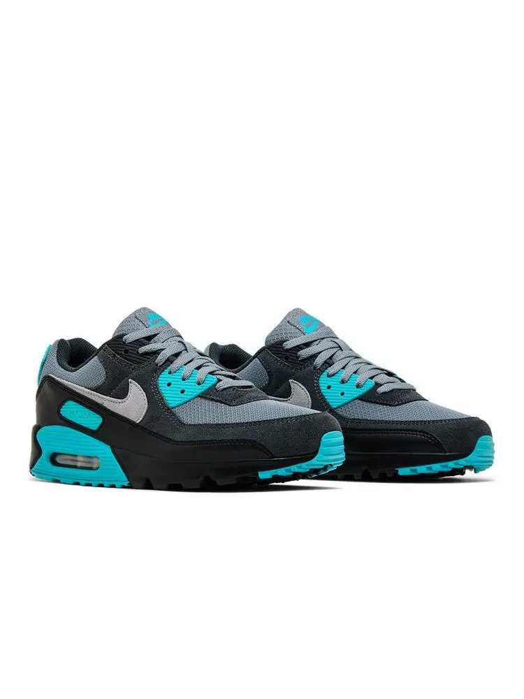 Кроссовки Nike Air Max 90 'Cool Grey Dusty Cactus' черный — изображение 9 из 9, серый/серый//черный