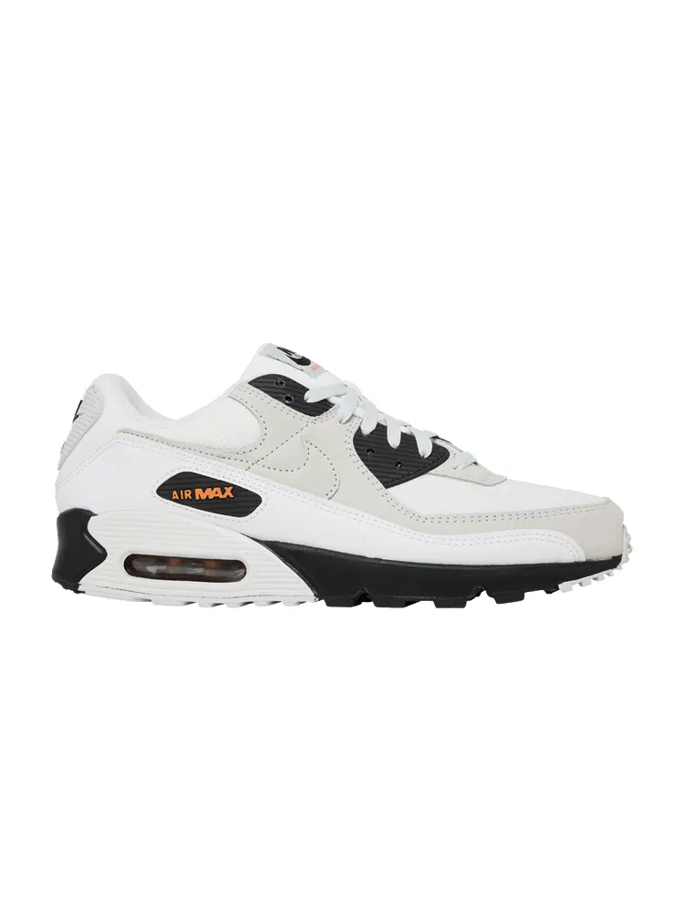 Кроссовки Nike Air Max 90 'White Black Hot Curry' — изображение 1 из 9, белый/черный//платиновый