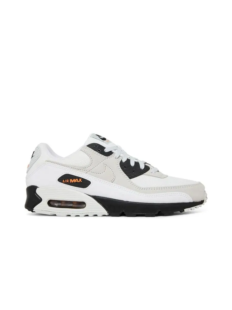 Кроссовки Nike Air Max 90 'White Black Hot Curry' — изображение 2 из 9, белый/черный//платиновый