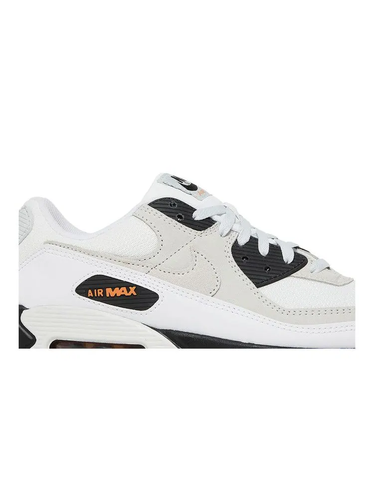 Кроссовки Nike Air Max 90 'White Black Hot Curry' — изображение 3 из 9, белый/черный//платиновый