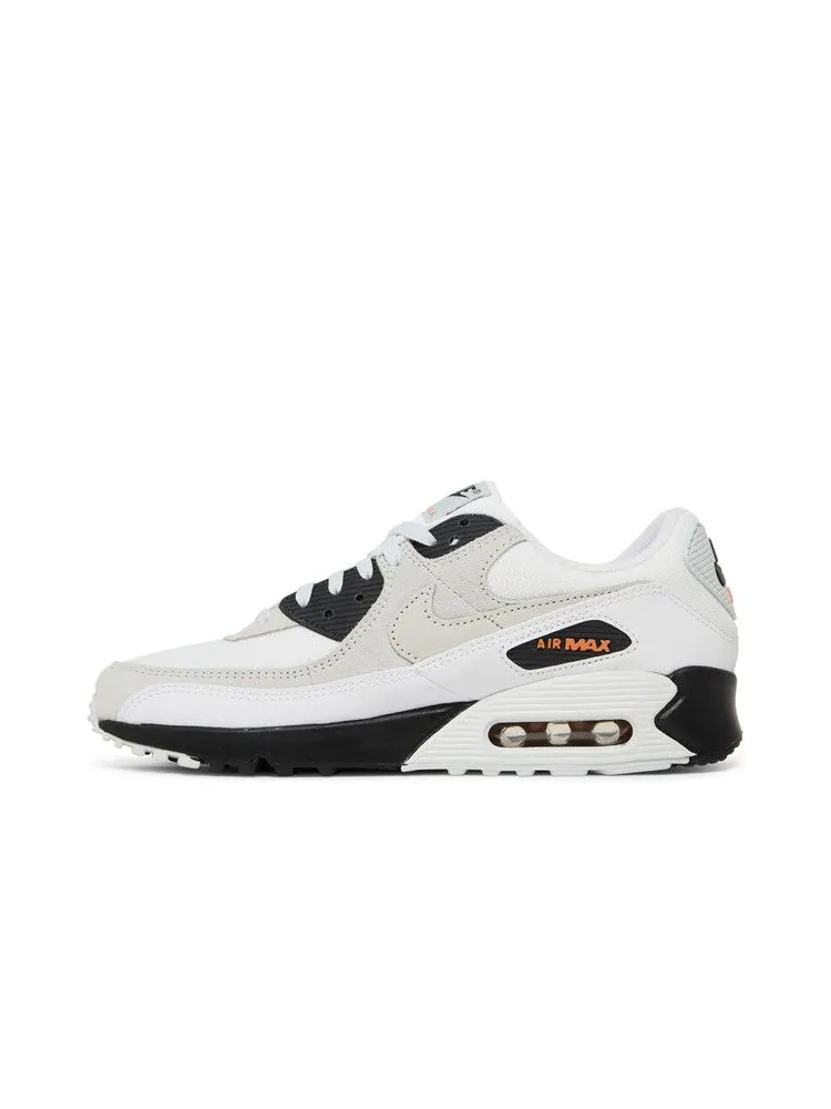 Кроссовки Nike Air Max 90 'White Black Hot Curry' — изображение 4 из 9, белый/черный//платиновый