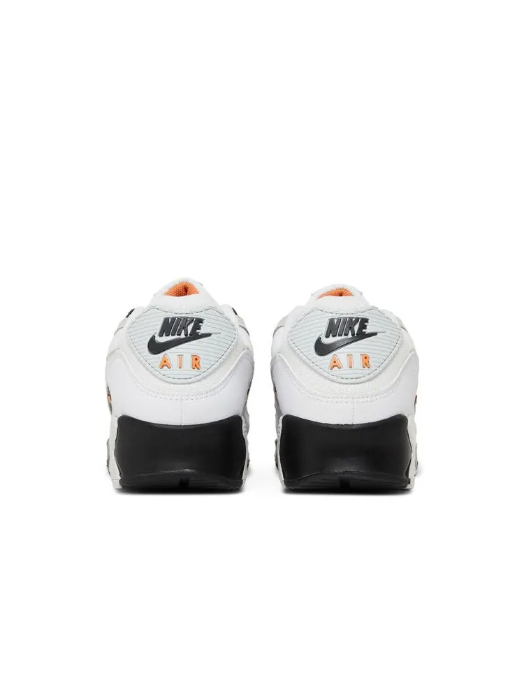 Кроссовки Nike Air Max 90 'White Black Hot Curry' — изображение 7 из 9, белый/черный//платиновый
