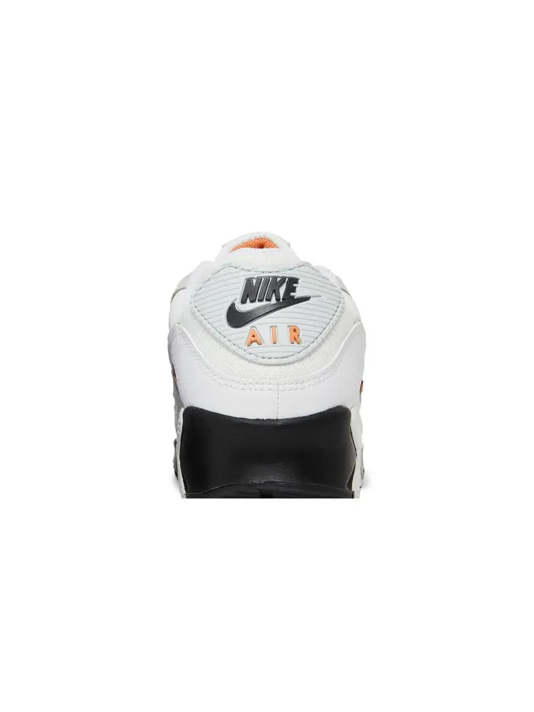 Кроссовки Nike Air Max 90 'White Black Hot Curry' — изображение 8 из 9, белый/черный//платиновый