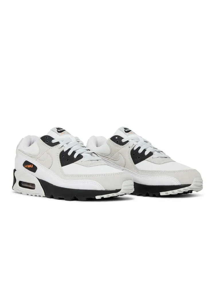 Кроссовки Nike Air Max 90 'White Black Hot Curry' — изображение 9 из 9, белый/черный//платиновый