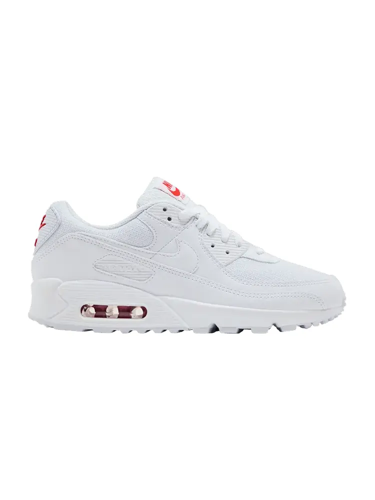 Кроссовки Nike Air Max 90 'White Light Crimson' — изображение 1 из 9, белый/белый/светлый
