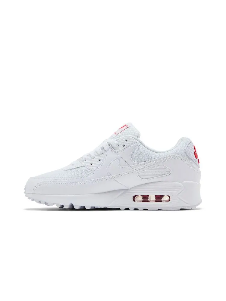 Кроссовки Nike Air Max 90 'White Light Crimson' — изображение 4 из 9, белый/белый/светлый