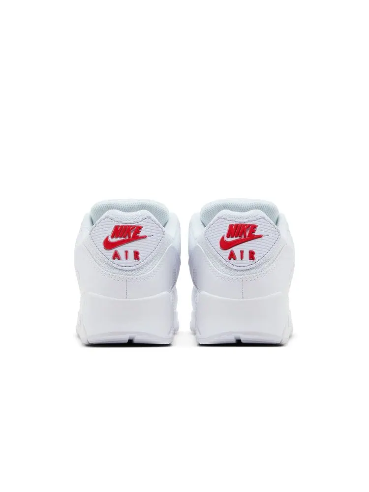 Кроссовки Nike Air Max 90 'White Light Crimson' — изображение 7 из 9, белый/белый/светлый