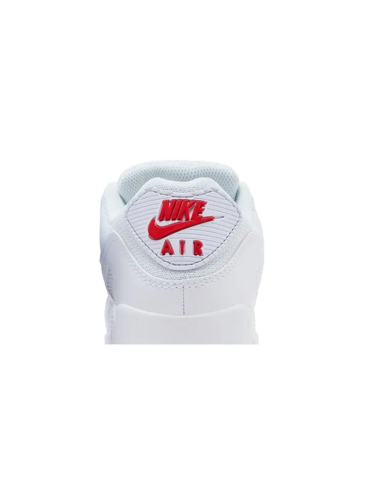 Кроссовки Nike Air Max 90 'White Light Crimson' — изображение 8 из 9, белый/белый/светлый