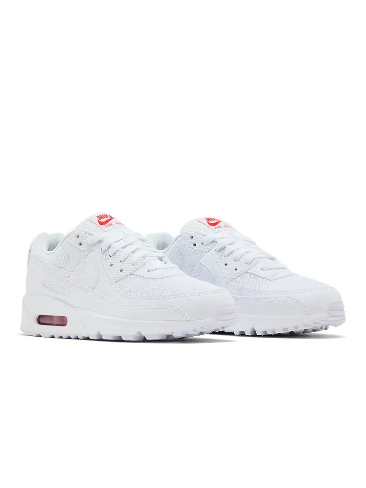 Кроссовки Nike Air Max 90 'White Light Crimson' — изображение 9 из 9, белый/белый/светлый
