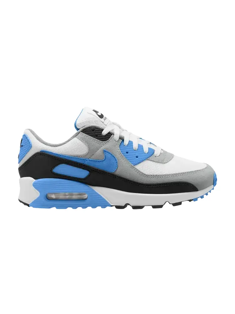 Кроссовки Nike Air Max 90 'White Blue Crystal' — изображение 1 из 1, синий