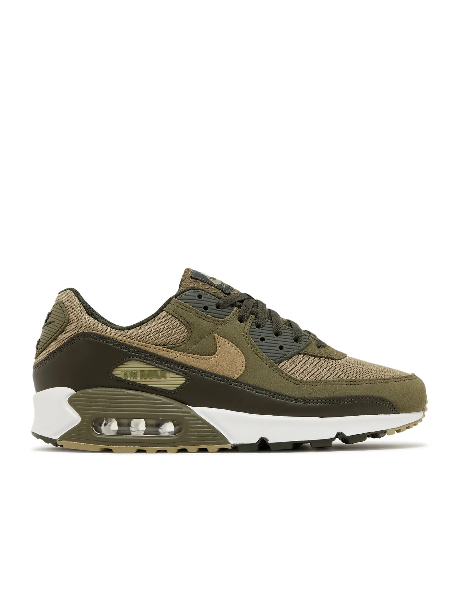 Кроссовки Nike Air Max 90 'Olive Sequoia' — изображение 1 из 4, зеленый