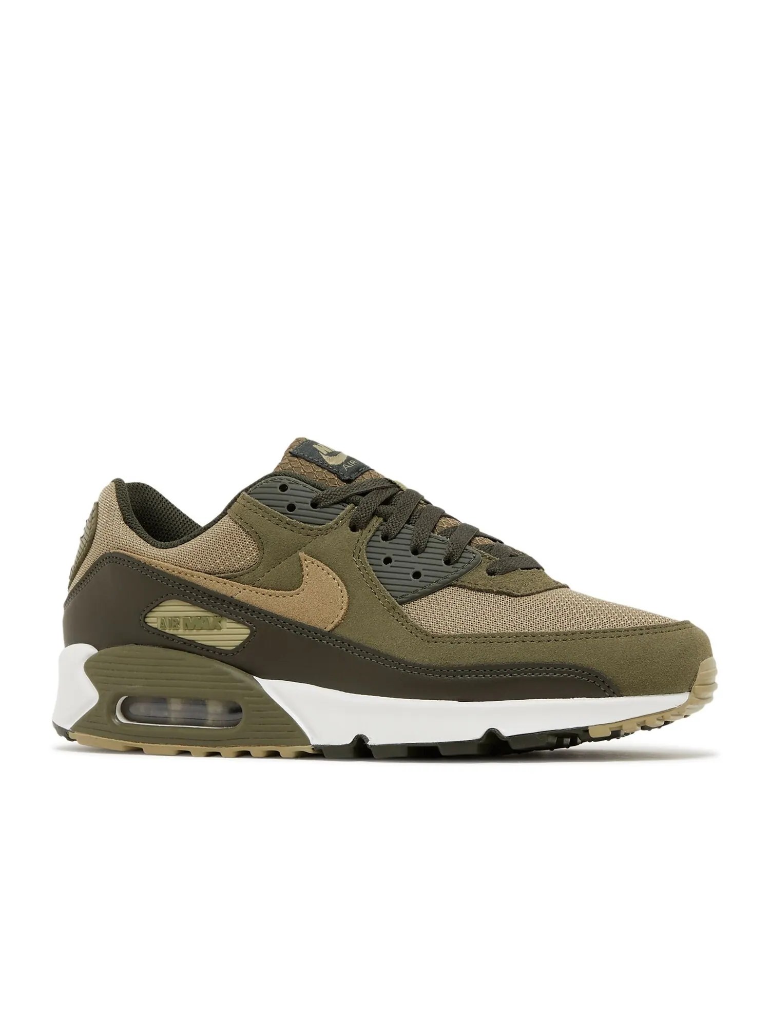 Кроссовки Nike Air Max 90 'Olive Sequoia' — изображение 2 из 4, зеленый