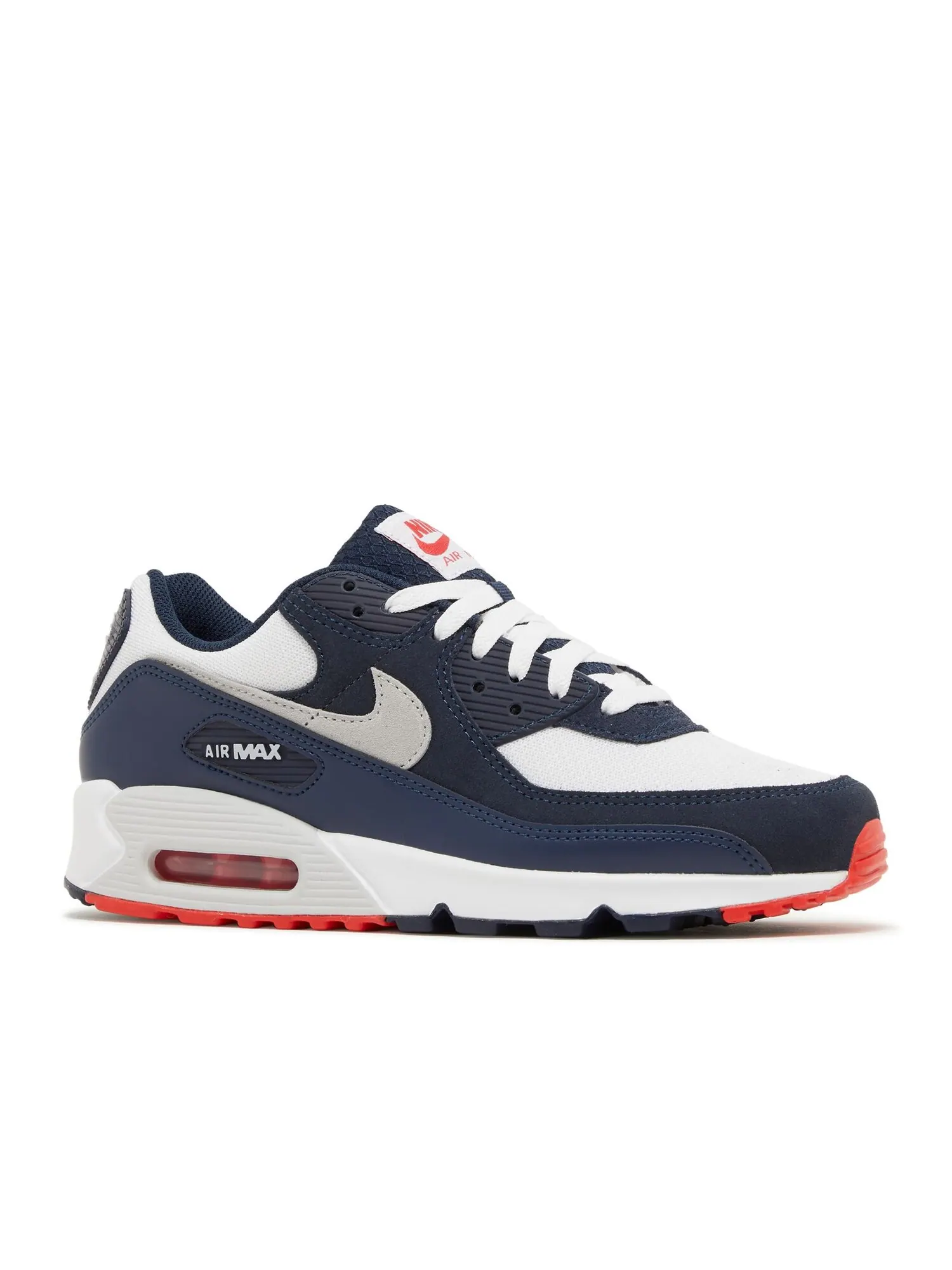 Кроссовки Nike Air Max 90 'Obsidian Track Red' — изображение 2 из 4, синий