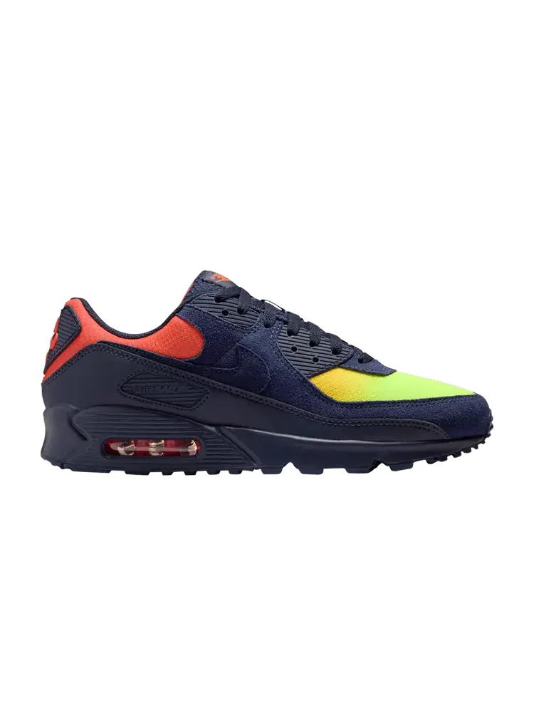 Кроссовки Nike Air Max 90 'Gradient' — изображение 1 из 1, синий//оранжевый