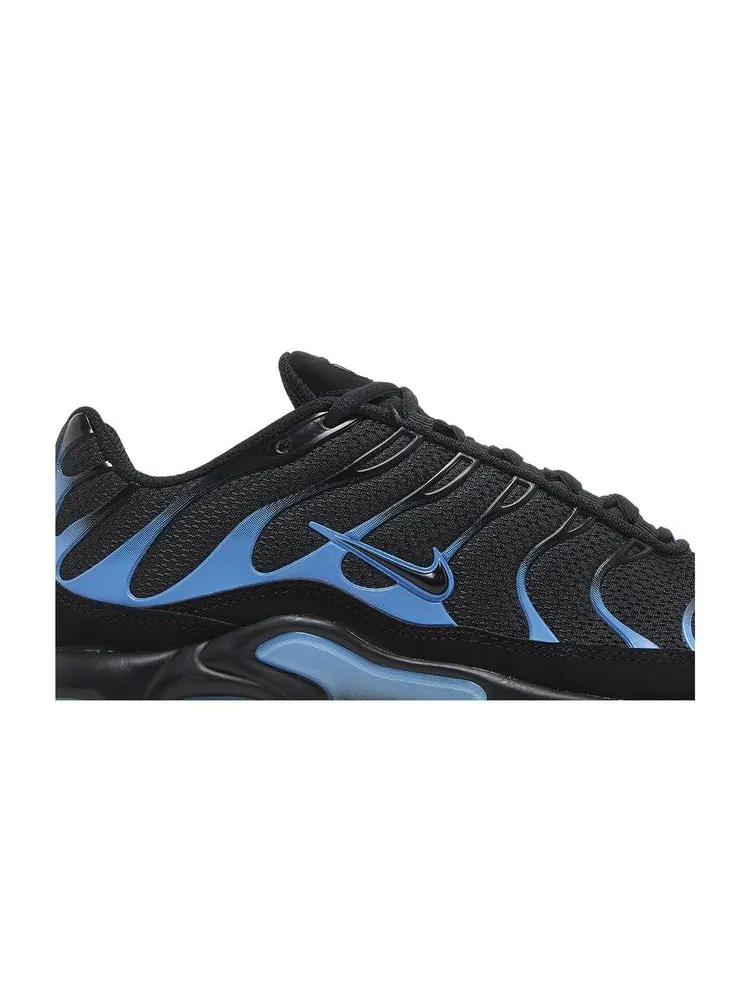 Кроссовки Air Max Plus 'Black University Blue' — изображение 2 из 8, черный синий
