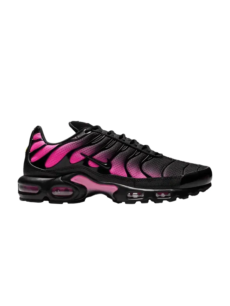 Кроссовки Air Max Plus 'Black Laser Fuchsia' — изображение 1 из 1, черный