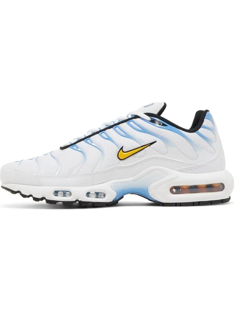Кроссовки Air Max Plus 'White University Blue' — изображение 3 из 4, белый