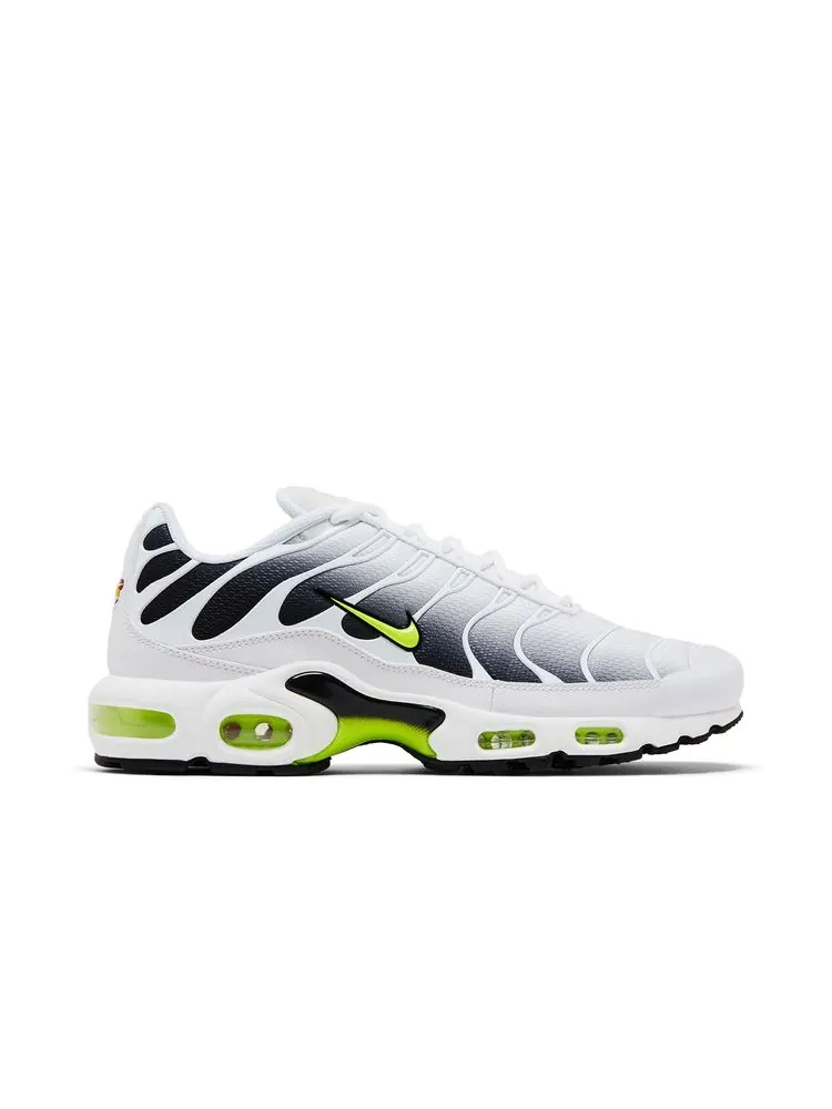 Кроссовки Air Max Plus 'White Black Volt' — изображение 1 из 8, белый черный