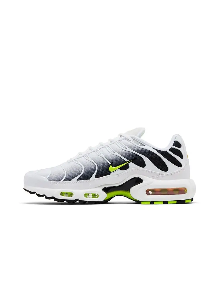 Кроссовки Air Max Plus 'White Black Volt' — изображение 3 из 8, белый черный