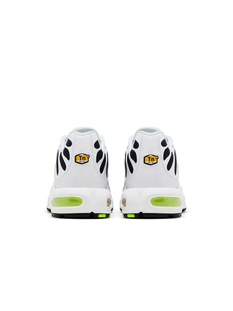 Кроссовки Air Max Plus 'White Black Volt' — изображение 6 из 8, белый черный