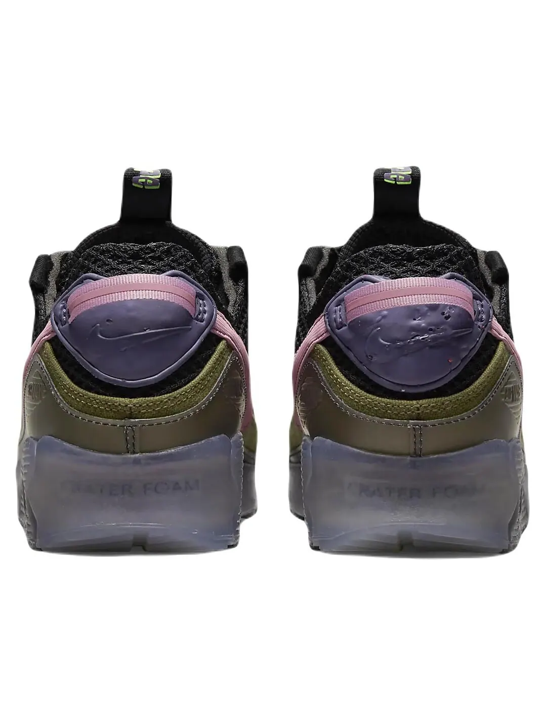 Кроссовки Nike Air Max Terrascape 90 — изображение 4 из 7, черный/зеленый/розовый