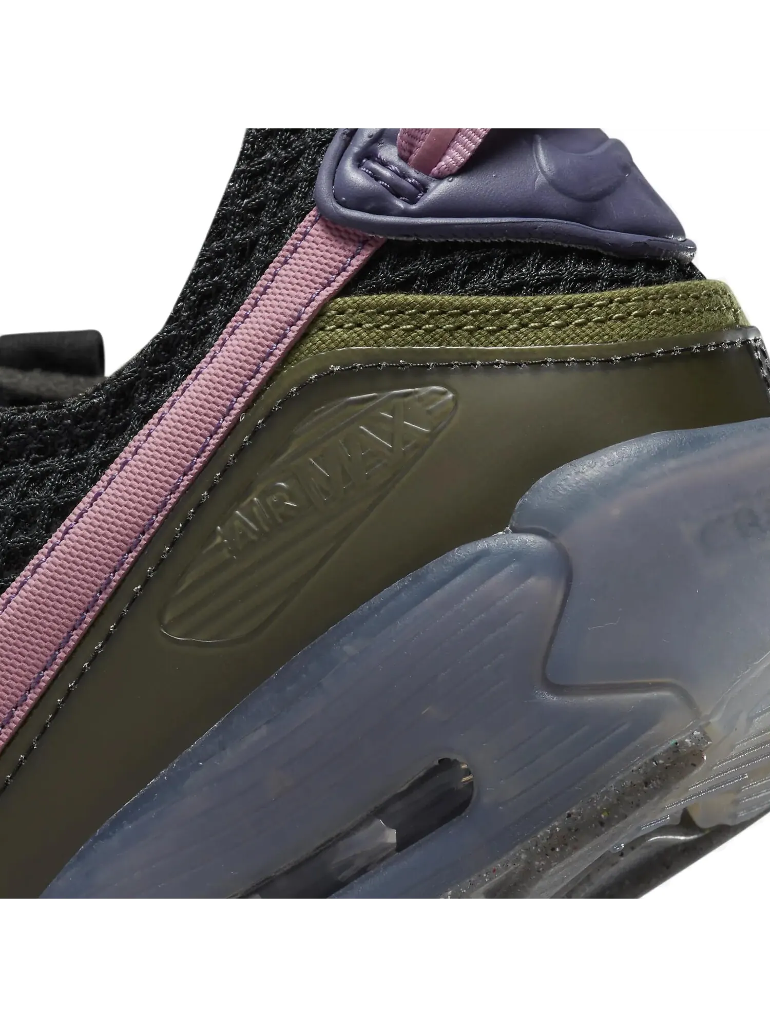 Кроссовки Nike Air Max Terrascape 90 — изображение 7 из 7, черный/зеленый/розовый