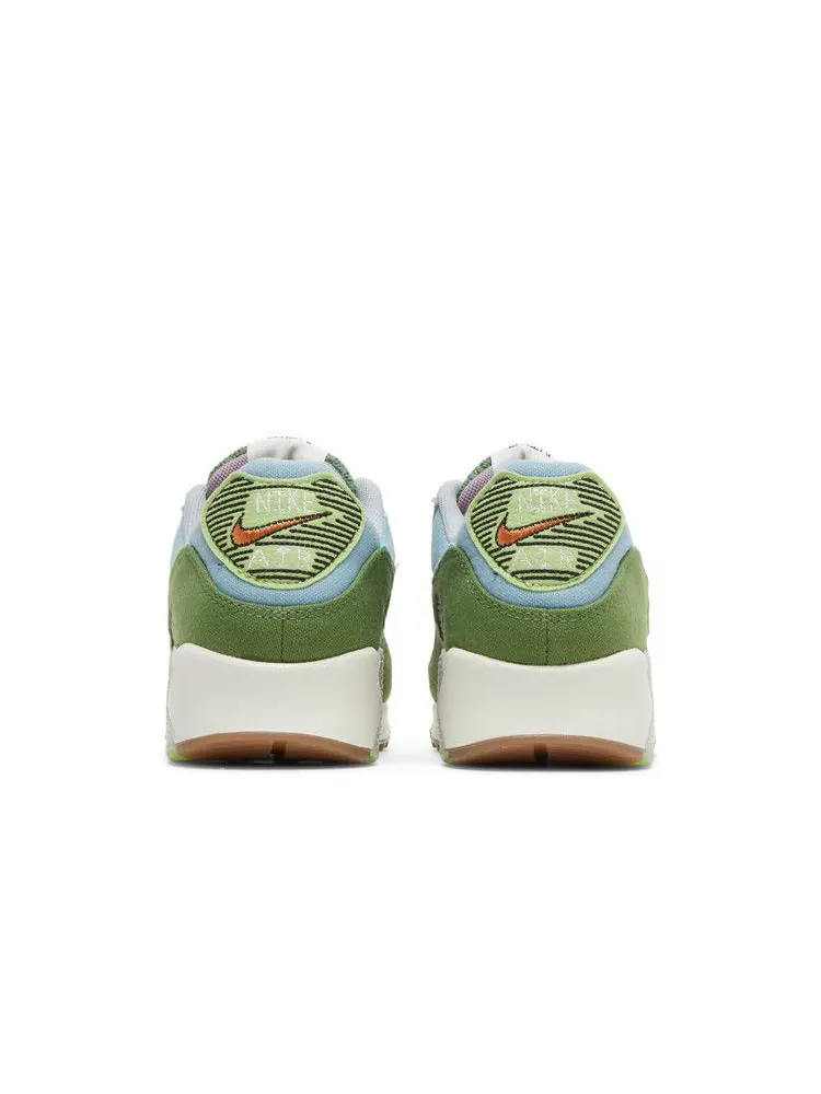Кроссовки Nike Air Max 90 SE 'Sun Club - Worn Blue Treeline' — изображение 7 из 9, синий/серый