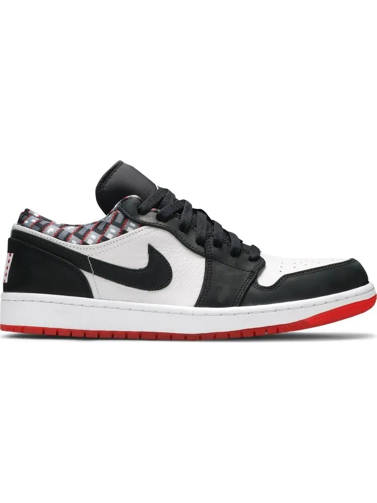Кроссовки Air Jordan 1 Low Quai 54 2021 — изображение 1 из 10, белый